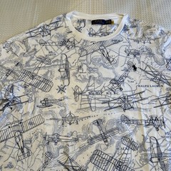 Polo Ralph Lauren – 2XB – 2TG – Air Plane Shirt – Flight Club Map AO/Print