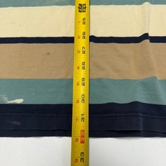 Vintage Karl Kana Jeans Striped T Shirt Mens 3XL 27.5×31.5 90s Y2K