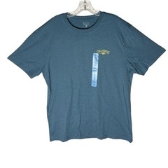 Billabong Mens Graphic Tee Shirt Dark Slate Heather Blue Size Large T-Shirt NWT