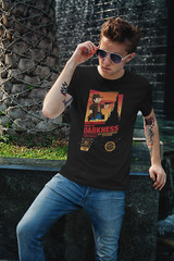 The Dark Tower NES cover T-Shirt Unisex Cotton Adult Stephen King Halloween New