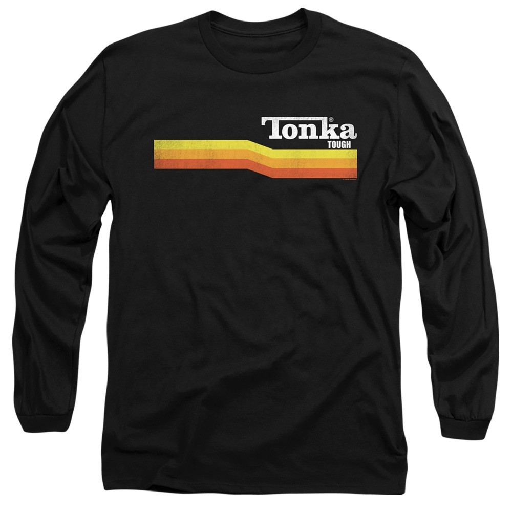 Tonka Tough Stripe Logo Men’s T-Shirt Officially Licensed Retro Toy Tee S-5XL