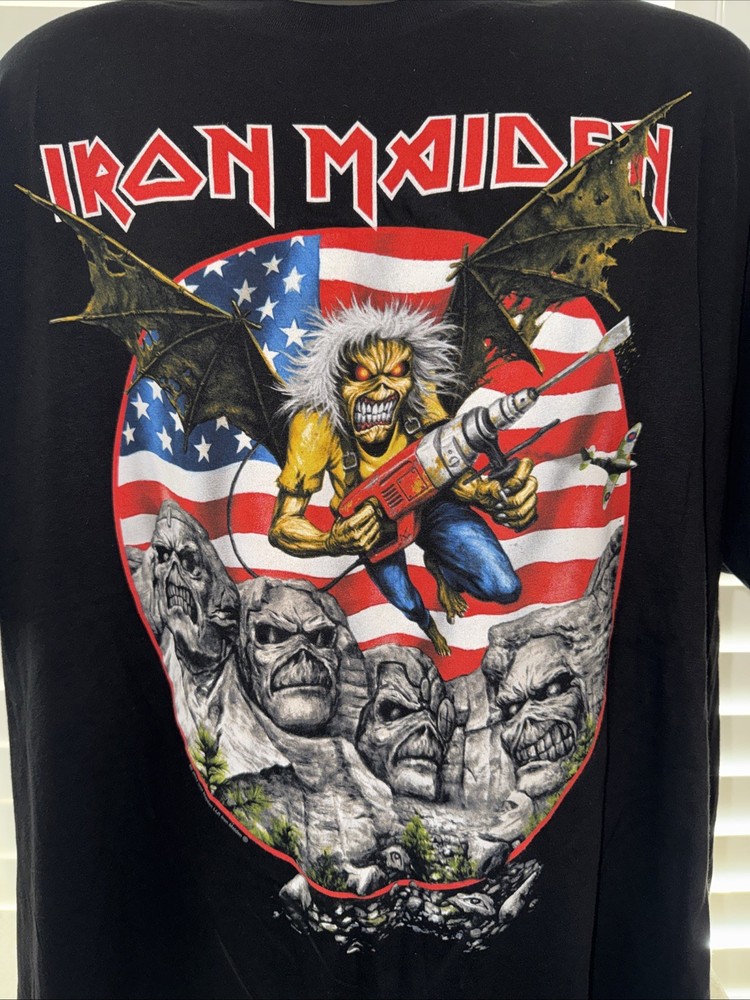 Iron Maiden Official XL Legacy of the Beast USA Tour 2019 T Shirt New