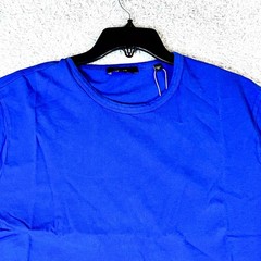 Vince Men’s Blue Short Sleeve Round Neck T-Shirt Size M