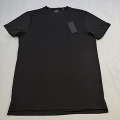 CUTS AO Split-Hem Shirt Mens XL Black Pyca Pro Stretch Athletic Tee NWT