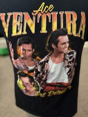 Ace Ventura T-shirt Unisex Size Medium Jim Carey Pet Detective Tee Shirt