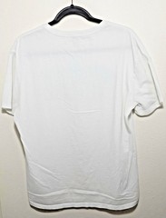 Calvin Klein CK Logo Graphic T Shirt Men’s XL White Relaxed Fit Cotton Crew Neck