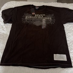 Harley-Davidson T-Shirt 105th Anniversary Men’s Large Barnett EL Paso, thx NWT