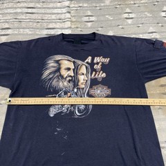 Vintage 80s Harley Davidson Shirt 3d Emblem A Way Of Life Large