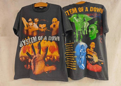 System Of A Down Band Vintage AOP 90s Metal XL Single Stitch T-Shirt REPRINT