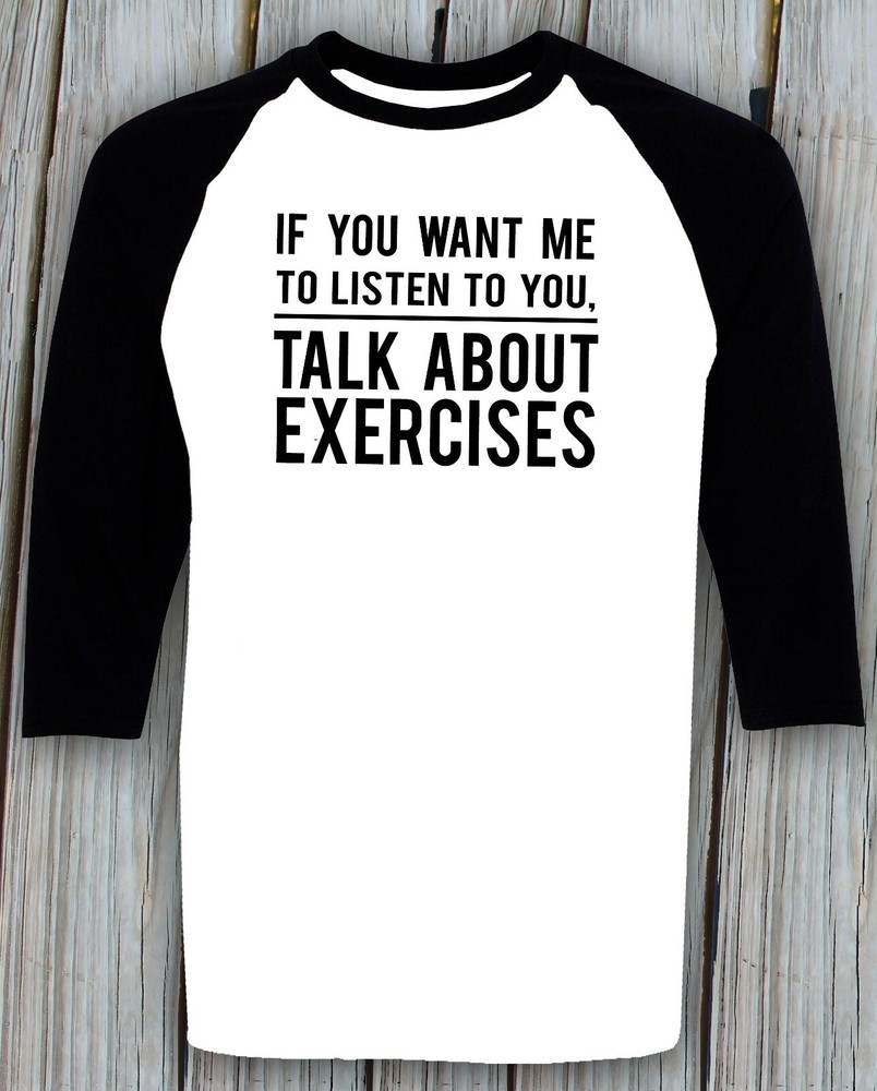 Exercise T Shirt Gym Yoga Aerobic Strength Flexibility Lover Birthday Gifts Tee