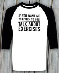 Exercise T Shirt Gym Yoga Aerobic Strength Flexibility Lover Birthday Gifts Tee