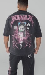 YOUNGLA-4266- DEMON SLAYER: KIMETSU NO YAIBA-CHARACTER TEES-TRANSFORMATION-LARGE