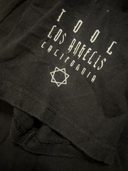 Vintage 2007 TOOL T Shirt Los Angeles California Red Eyes Black Size Large Alex