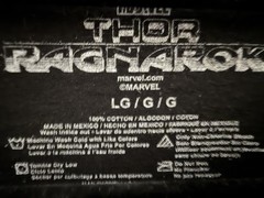 MARVEL GRANDMASTER THOR RAGNAROCK HERO SUPERHERO T SHIRT Mens L Jeff Goldblum