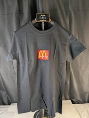 Travis Scott Cactus Jack x McDonald’s Sesame II T-Shirt Black Size Small S NWT