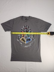 Universal Studios Men’s Harry Potter Graphic T-Shirt Gray Cotton Crew Neck M