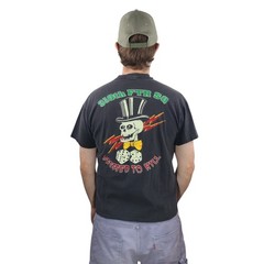 Tophats 310th Fighter Squadron Vintage T Shirt Mens Large Black USAF 90s USA Tee