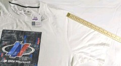 NWT Puma BMW Motorsport Street Rare Logo Men’s T Shirt White MSRP 55.00 XXL