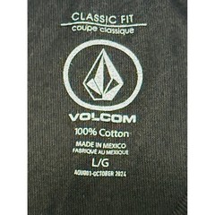 Volcom Mens Large Black Colorful Earth Tripping Succulent Graphic Shirt 2024 NWT