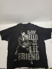 Scarface Clothing Co Tony Montana Shirt Men’s Say Hello To My Little Friend