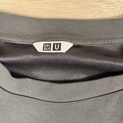Uniqlo Men’s Airism Cotton oversized T-Shirt dark gray size XL