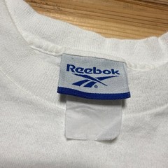 Vintage 90s Reebok Big Logo Spellout Streetwear Skater Single Stitch Shirt – XL