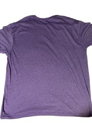 XXL Purple Graphic Tee “One Night At A Time” Keith Haring Lookalike