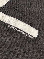 Vintage Fashion Victim Eat The Rich T Shirt XL