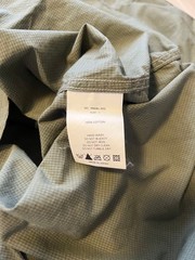 PHIGVEL Olive Band Collar Shirt Size S – Pre-Owned