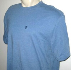NEW IZOD MENS T SHIRT Tee Blue Tailgating Football LT XLT 2XL 2XLT 3XL 3XLT