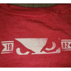 Bad Boy Pro Series MMA T Shirt Mens 2XL Red Heather Eyes Logo Short Sleeve UFC