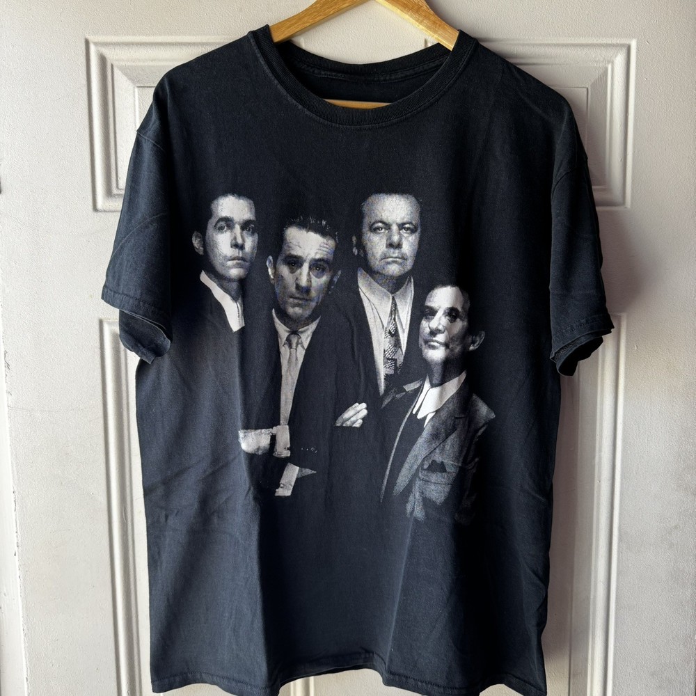Vintage Goodfellas Shirt De Niro Movie Promo Rare L Large