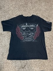 Vintage 2007 TOOL T Shirt 10,000 Days Tour Los Angeles Red Eyes Black XLarge