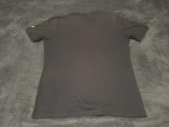 Asics Shirt Mens Medium Black Brush Logo Graphic Tee Athletic Running Sports