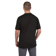Milwaukee Men’s Medium Black Cotton/Polyester Short-Sleeve Pocket T-Shirt