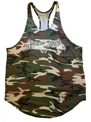 Iron Gods Camo Workout Tank Top Y-Back Tank Gym Apparel Muscle Weight Training