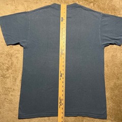 Vintage Tultex San Francisco SF California T Shirt Mens Medium Blue Gray Y2K