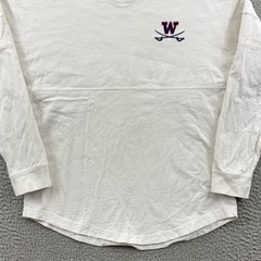 Vintage Woodson High School Spirit Jersey Shirt Adult XS White 90s Sports USA