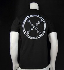 New Diamond Supply Co. Crossed Black Mens Classic Size MEDIUM T Shirt RDAM-127
