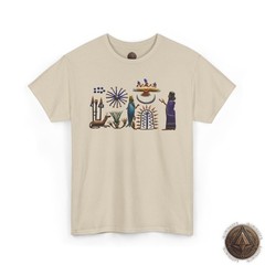 Winged Disc Fish Apkallu T-Shirt For Men & Women, Anunnaki Tee