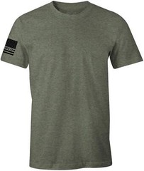 Howitzer Men’s T-shirt Standard Basic Packs Olive Heather Military Grunt