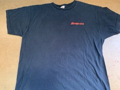 VTG Mens XL Snap On The Tool For Every Toy Motorcycle Tshirt Fruit Of The Loom