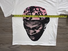 Hellstar Dennis Rodman Bad Boy White T-Shirt Mens Size (S) Streetwear Rap Skate
