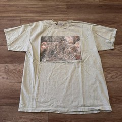 Vintage 90s Moosin’ Around Nature Art Shirt XL Funny Earthy