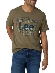 Men’ Lee Graphic Logo T Shirt Size Large / X Large/2X Large/3 X Large
