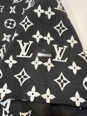 Louis Vuitton Monogram Gradient T-Shirt Black White Size M Italy #6