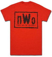 Unisex NWO New World Order Wolfpac Logo Halloween Cosplay Costume T-Shirt