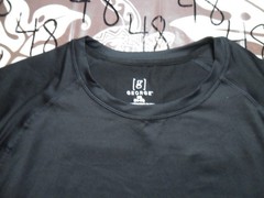 3XL NWT Black Long Sleeve Rash Guard UPF 50+ Shirt