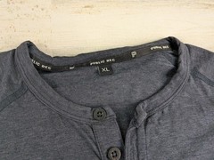 Public Rec Shirt Mens Extra Large Navy Performance Stretch Go To Henley