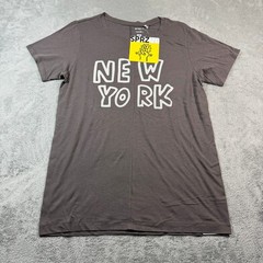 Uniqlo SPRZ NY Keith Haring T-Shirt Men M Brown New York Graphic Cotton Modal